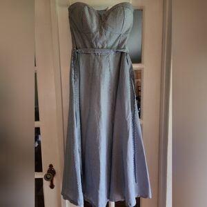 Striped Women's Vintage Dress